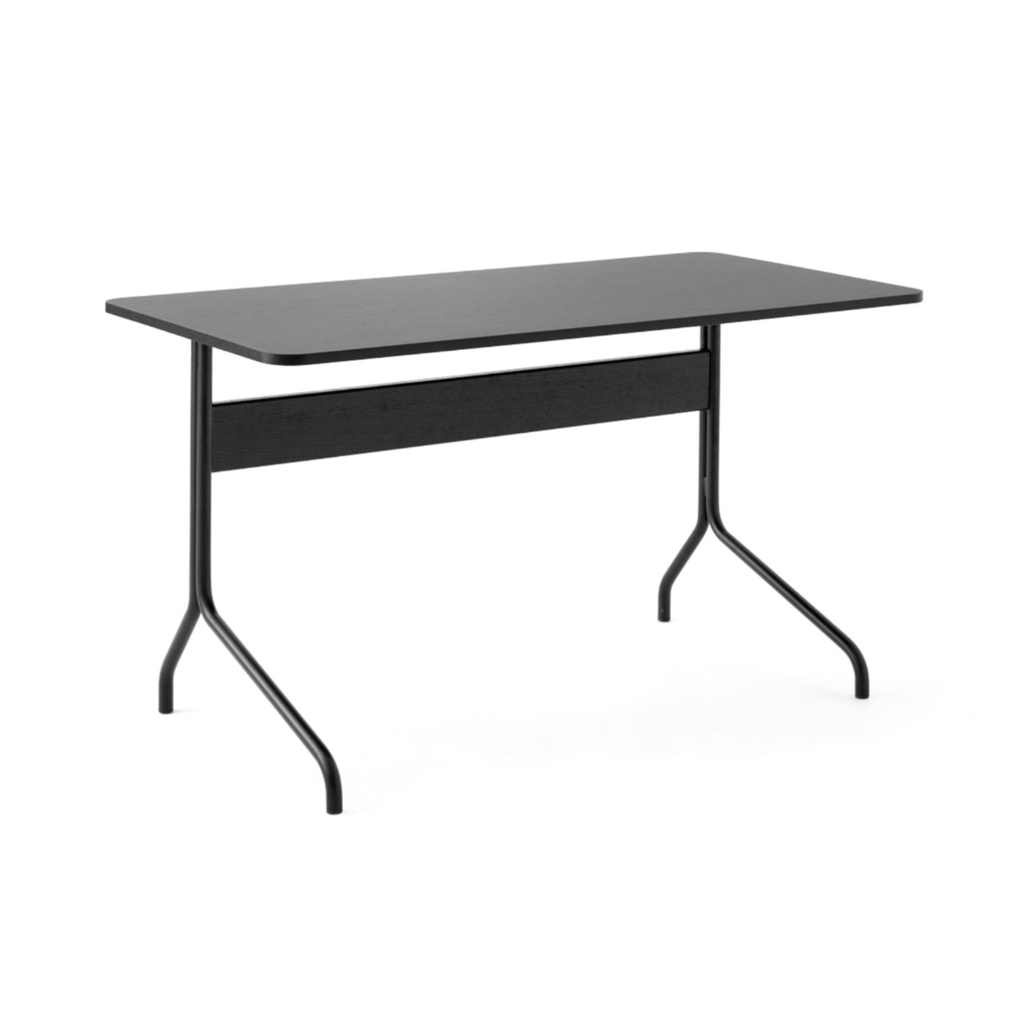 Pavilion AV16 Desk - Black Linoleum 4023