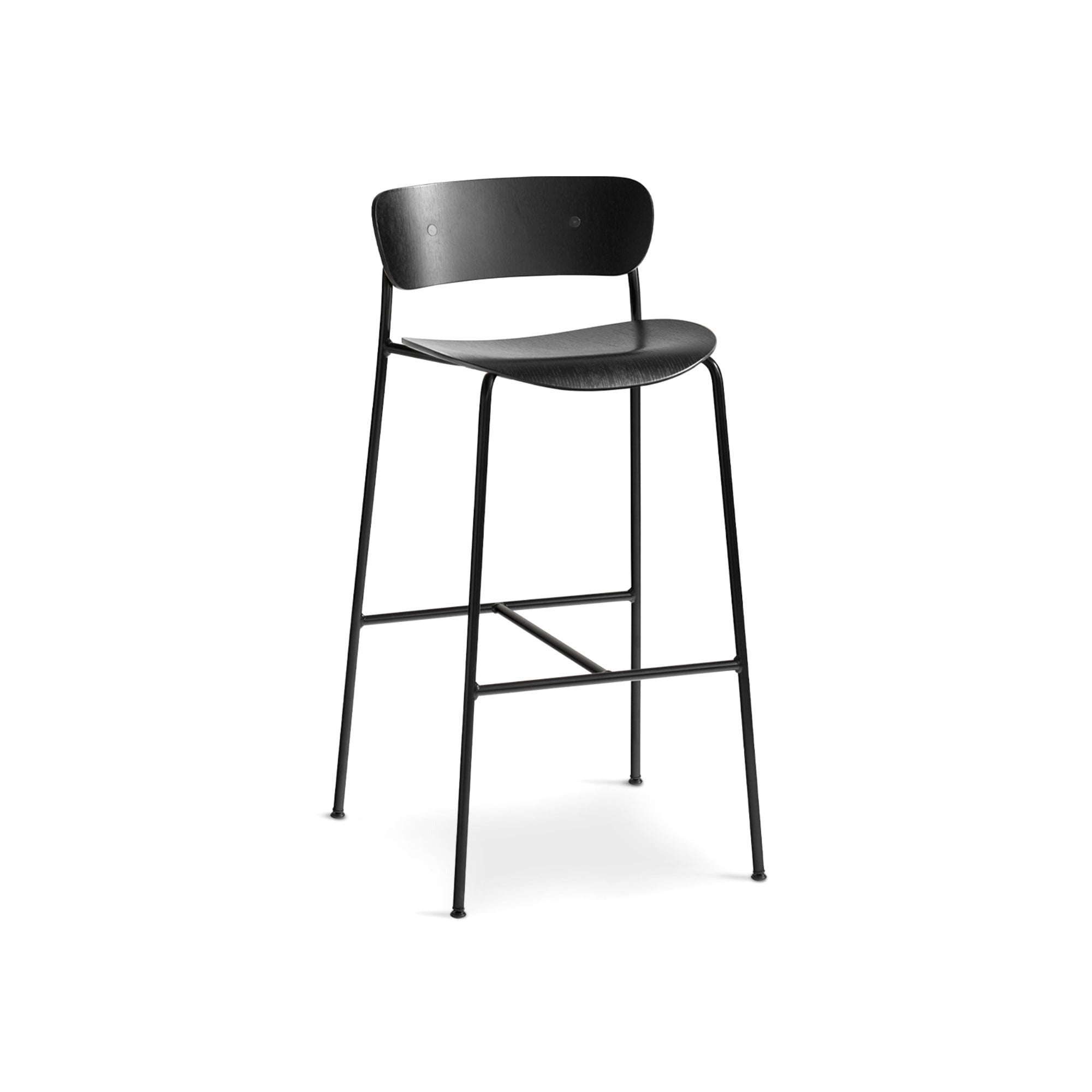 Pavilion AV9 Bar Stool - Black Oak