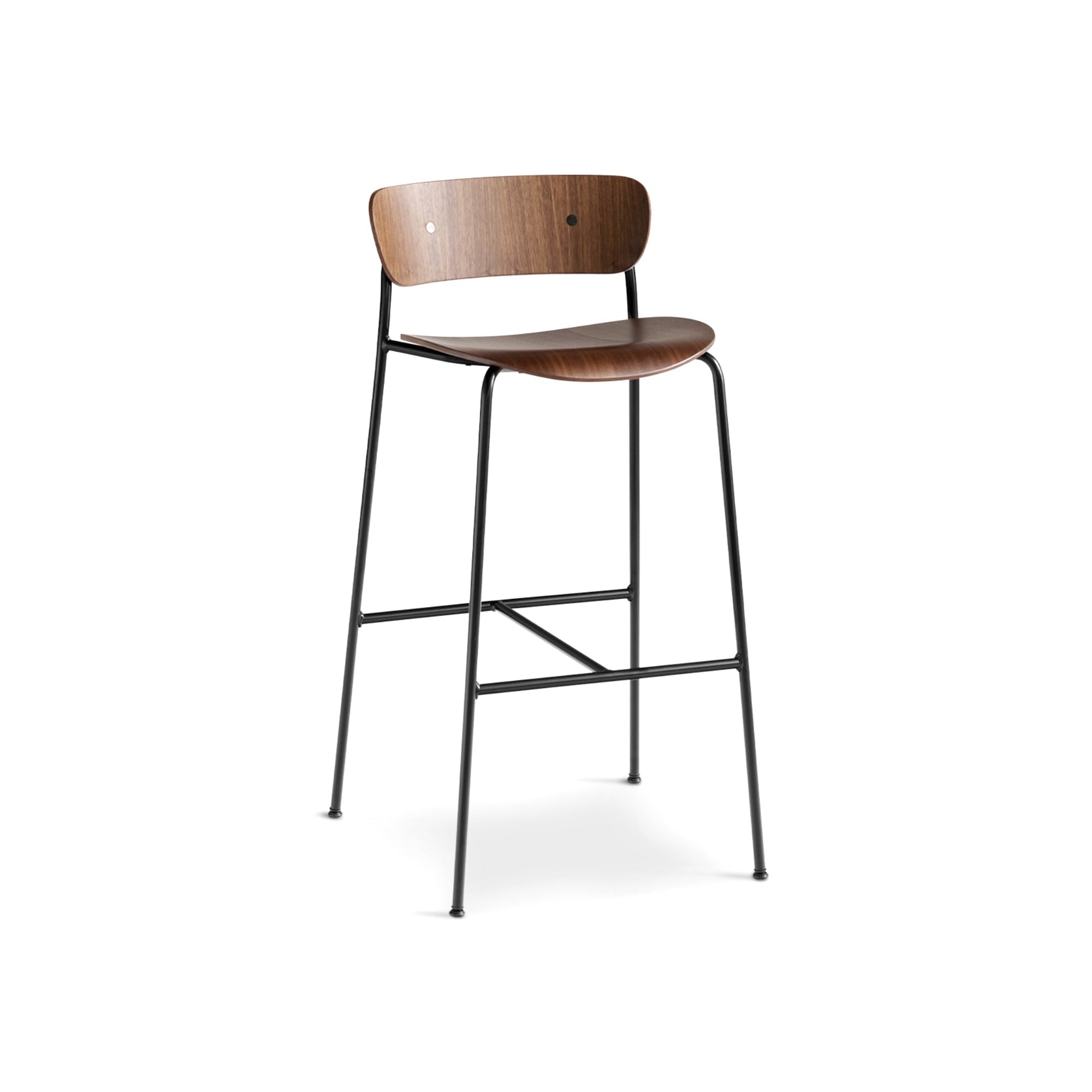 Pavilion AV9 Bar Stool - Walnut