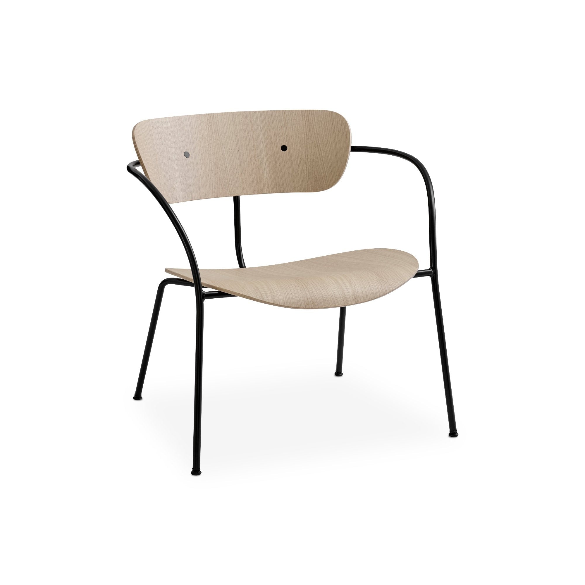 Pavilion AV5 Armchair - Black/Oak