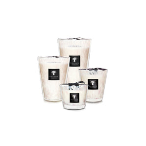 White Pearls Scented Candle - 10cm
