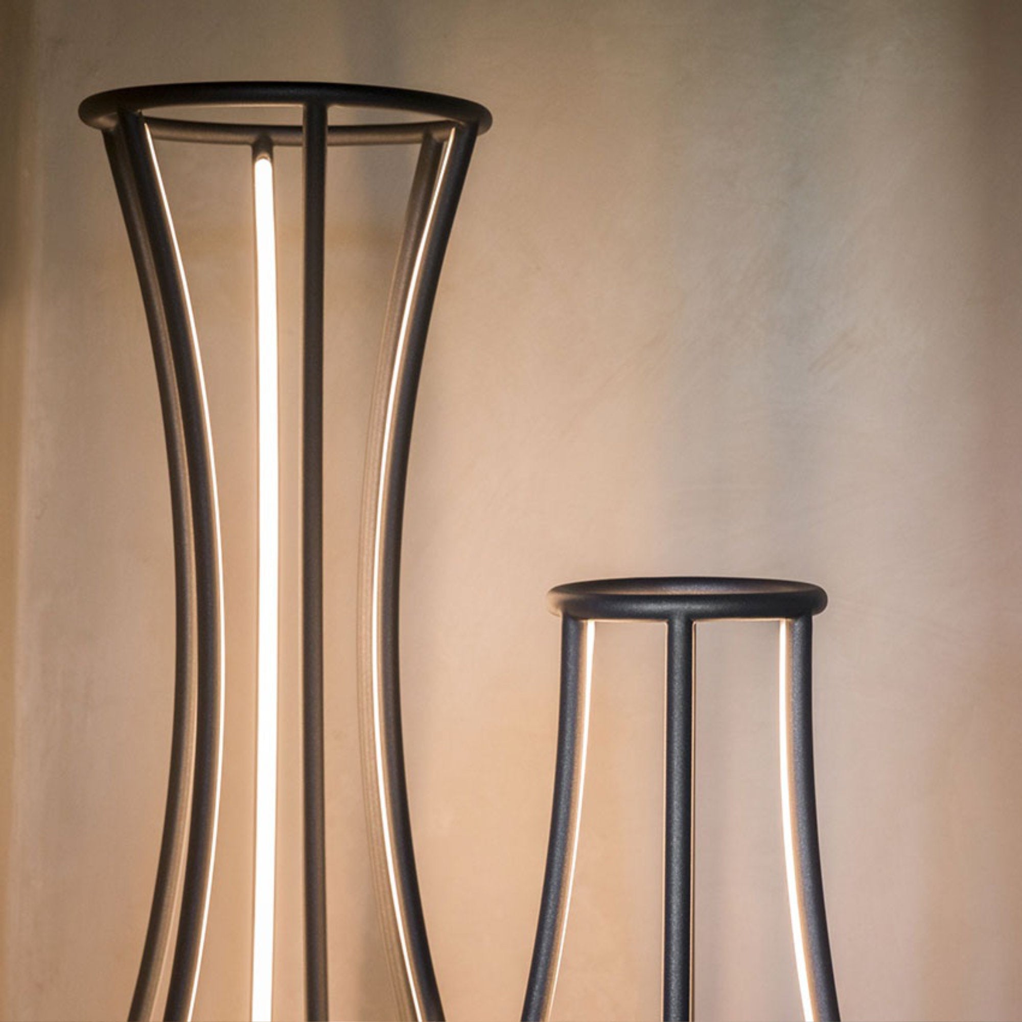 Penelope 140 Floor Lamp - Black-6