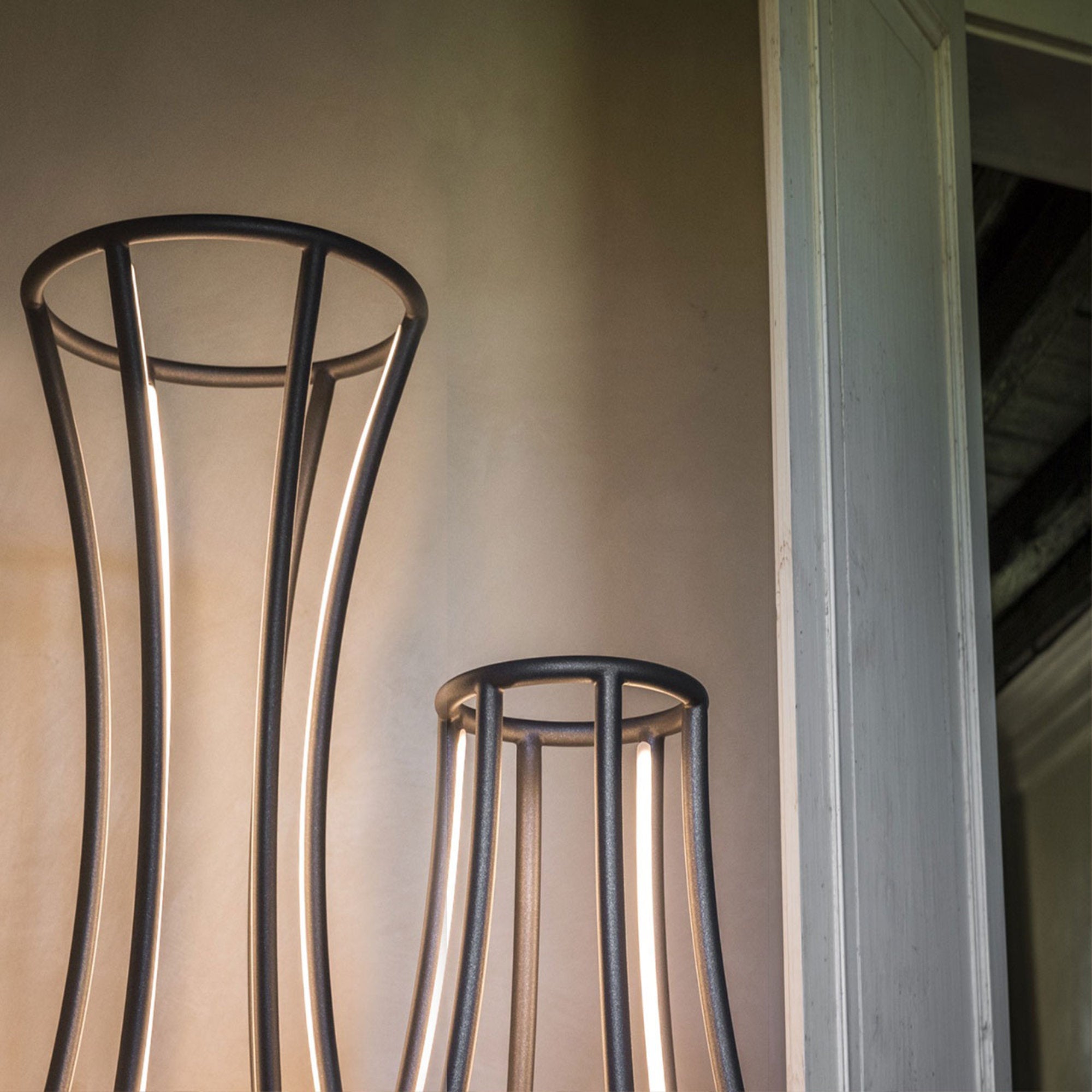 Penelope 180 Floor Lamp - Black-5