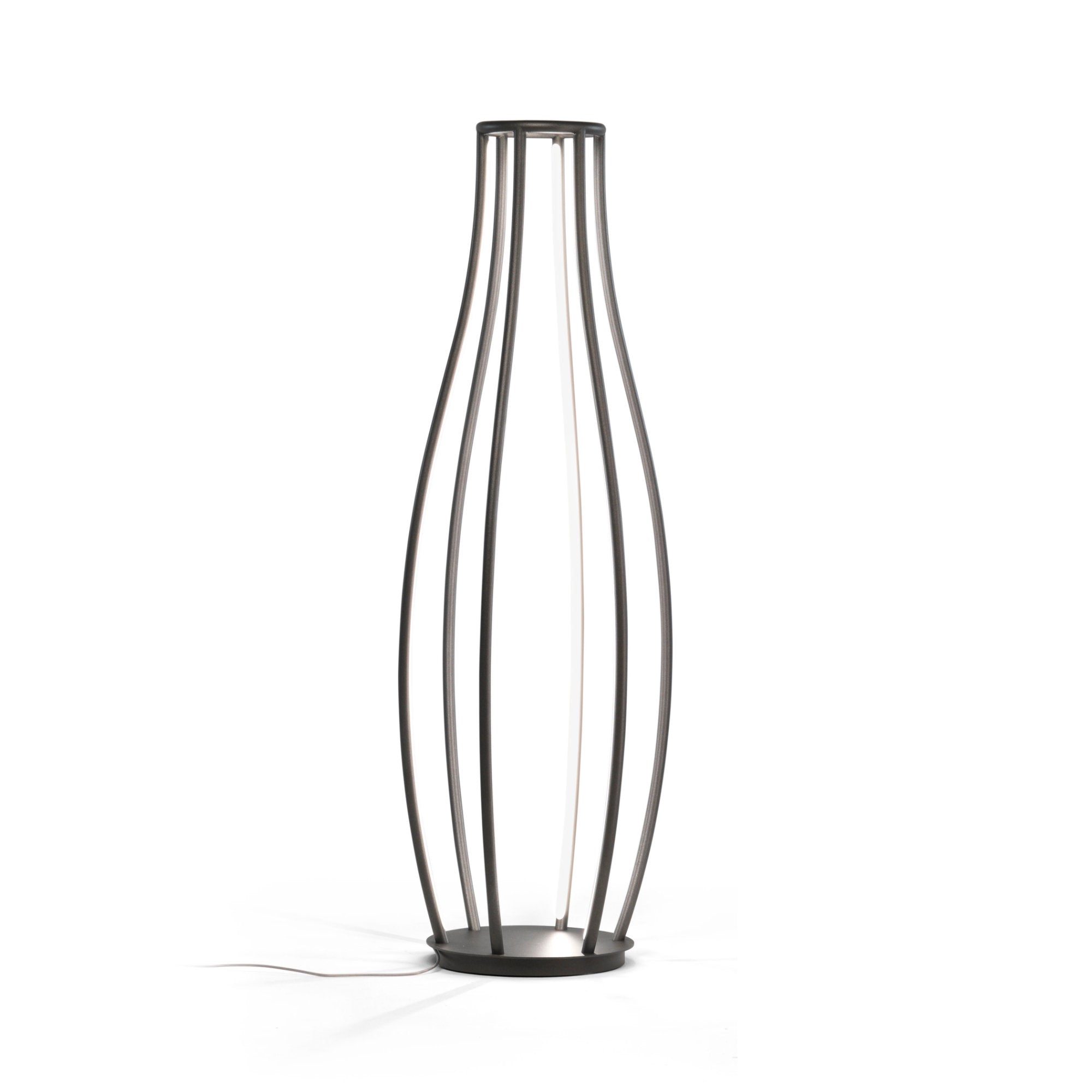 Penelope 140 Floor Lamp - Black-1