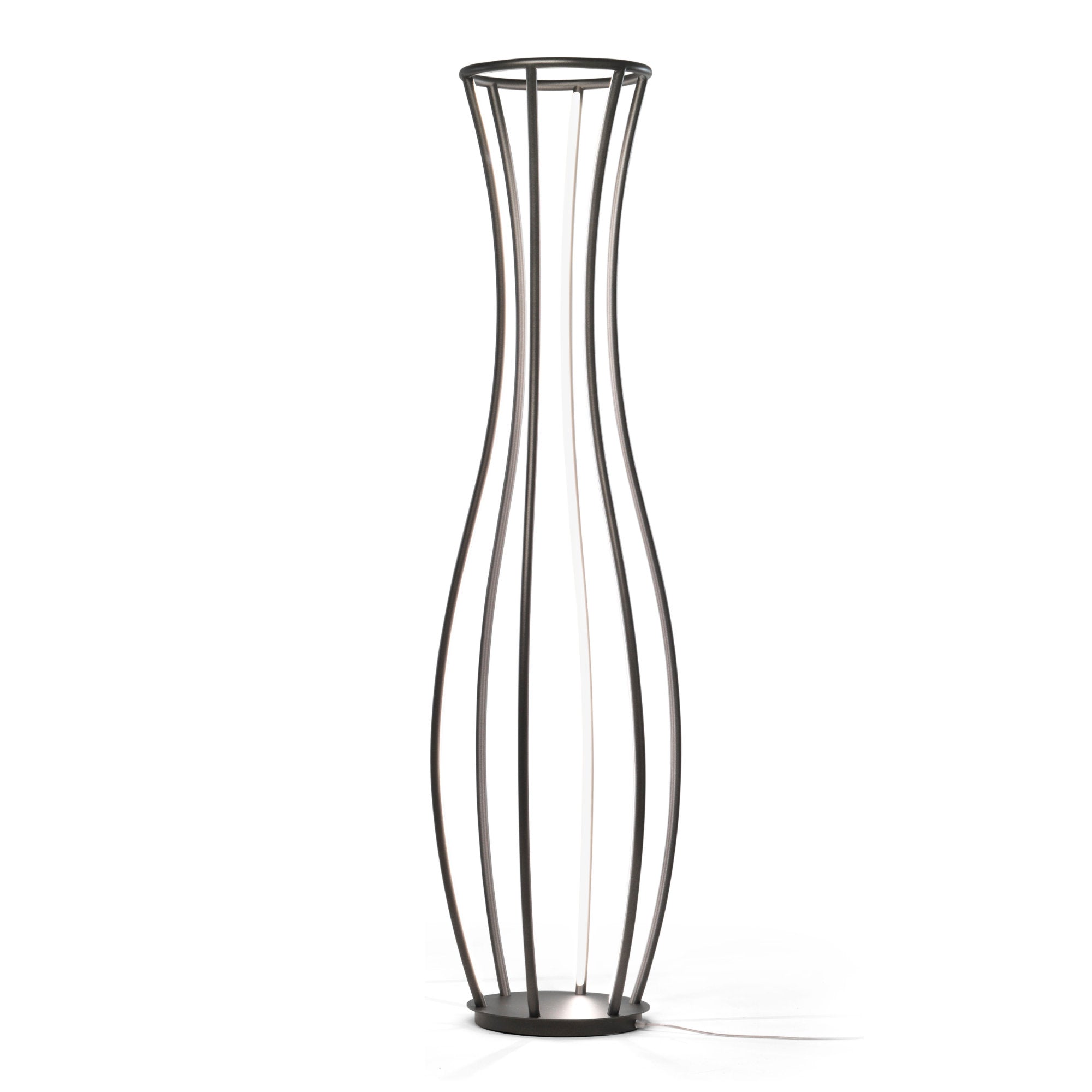 Penelope 180 Floor Lamp - Black