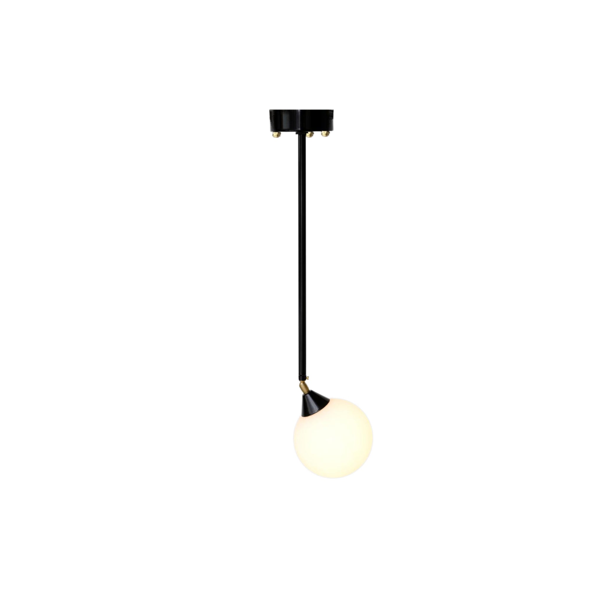 Periscope Globe Pendant Lamp - Black