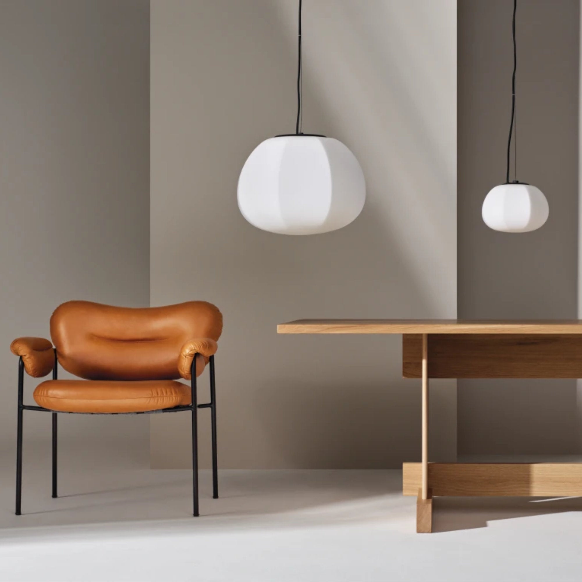 Persimon Large Pendant Lamp - White