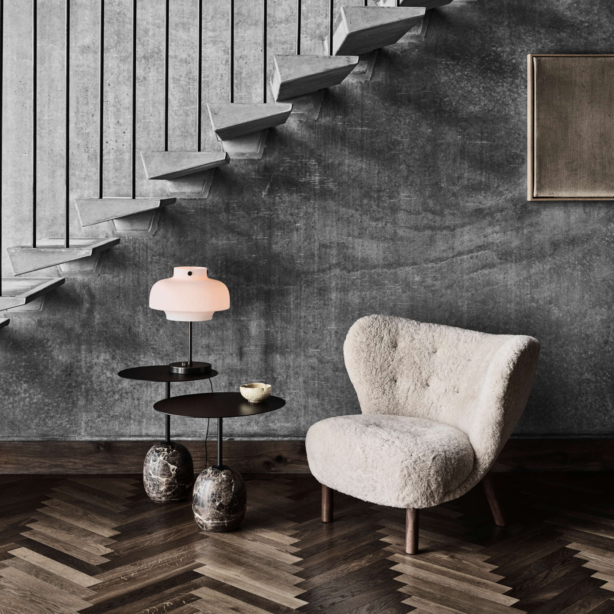 Little Petra VB1 Armchair - Oak/Fabric (Karakorum 003)-5