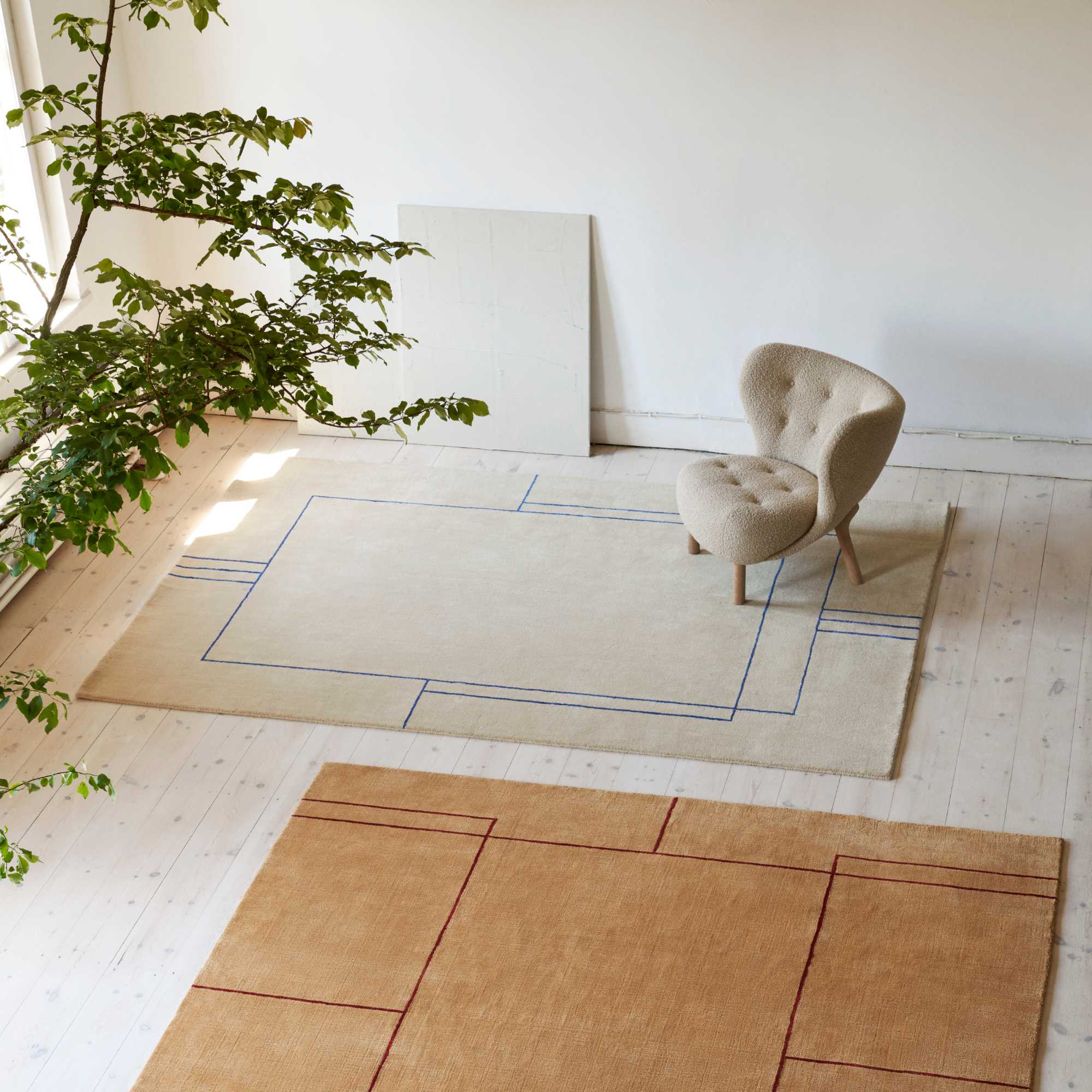 Little Petra VB1 Armchair - Oak/Fabric (Karakorum 003)