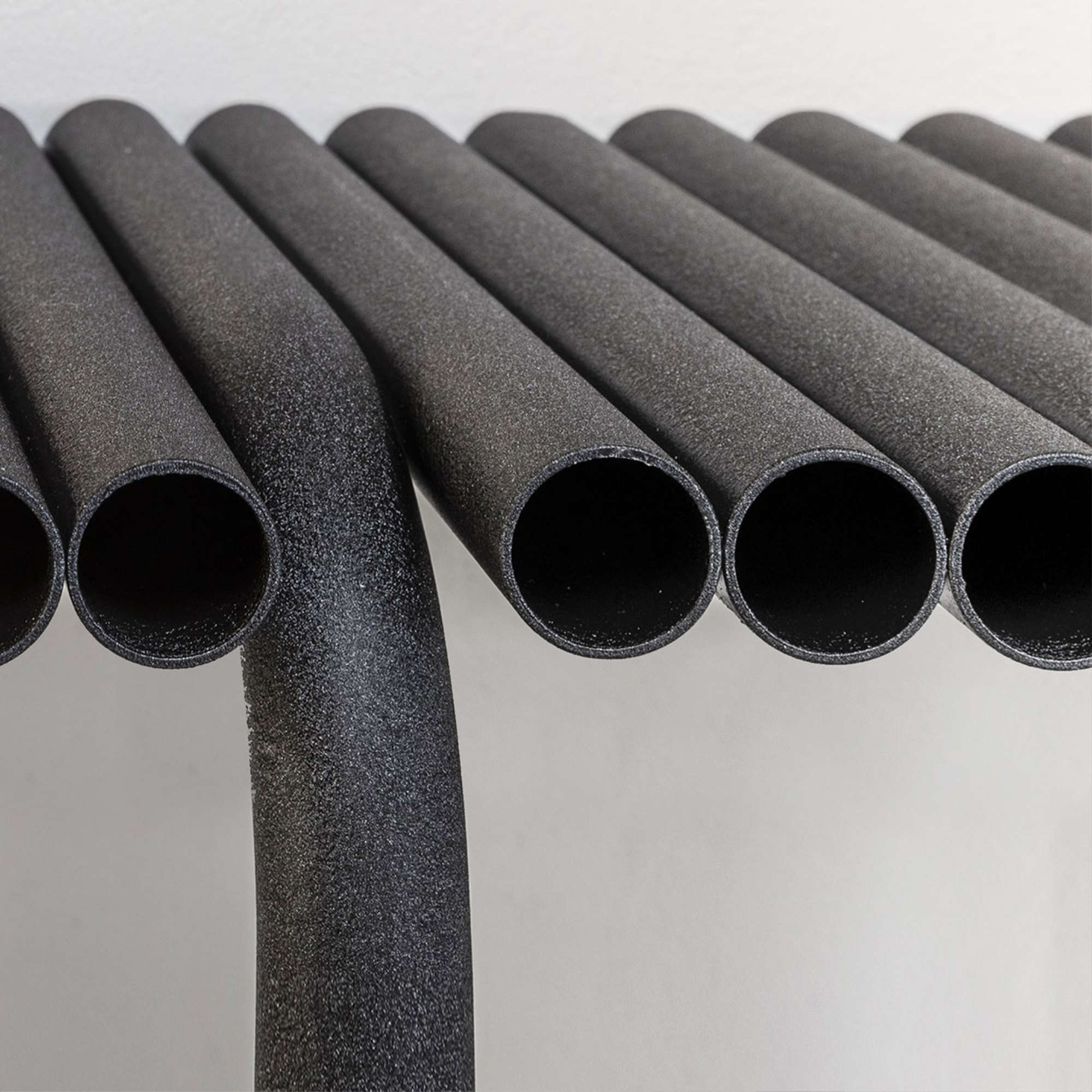 Pipelines 175 Coffee Table - Black Metal-3