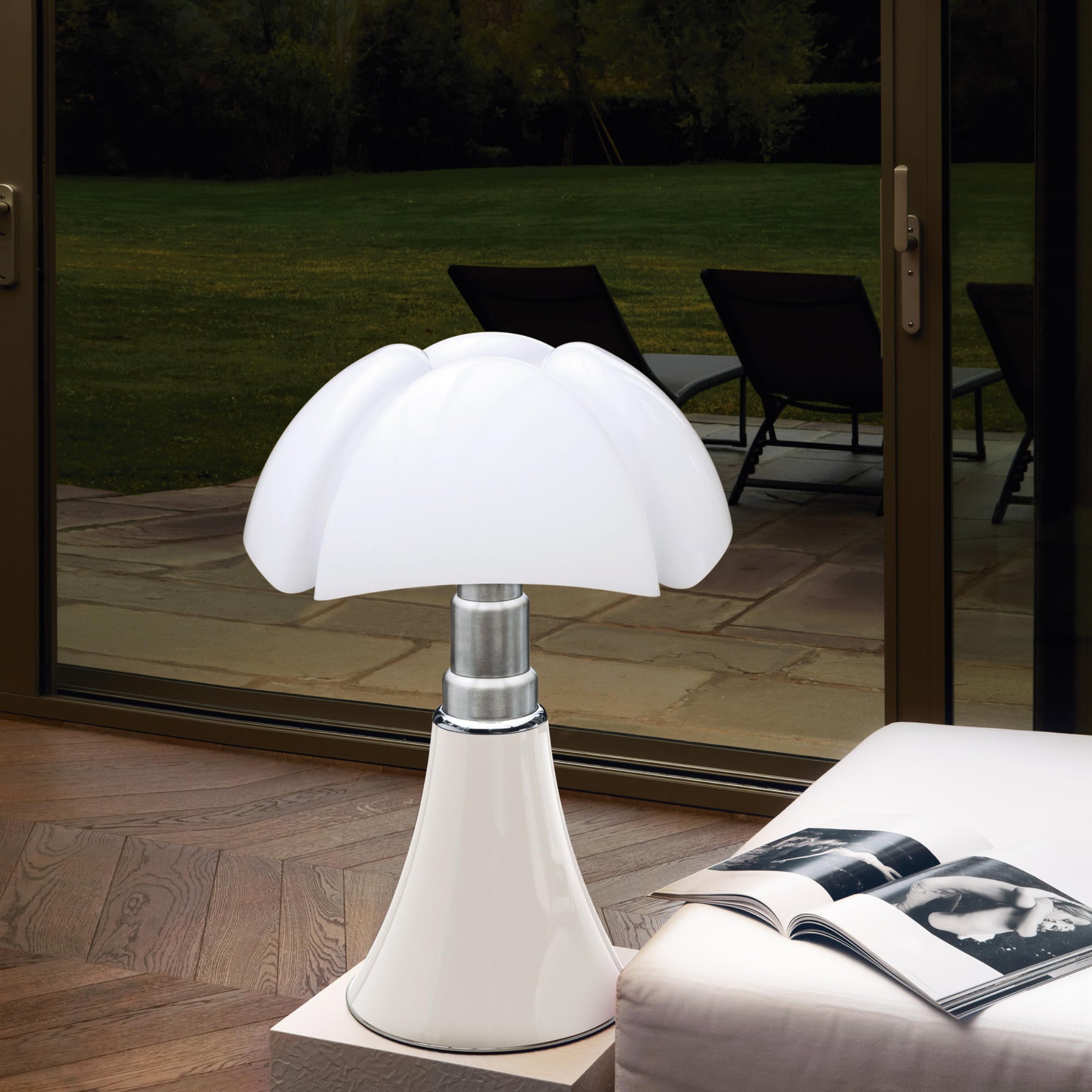 Pipistrello LED Table Lamp - White Polished