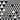 سجادة هرمية - أسود/أبيض - 240x170