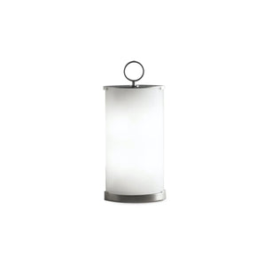 Pirellina Table Lamp - Nickel/White
