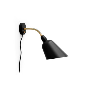 Bellevue AJ9 Wall Lamp - Black and Brass