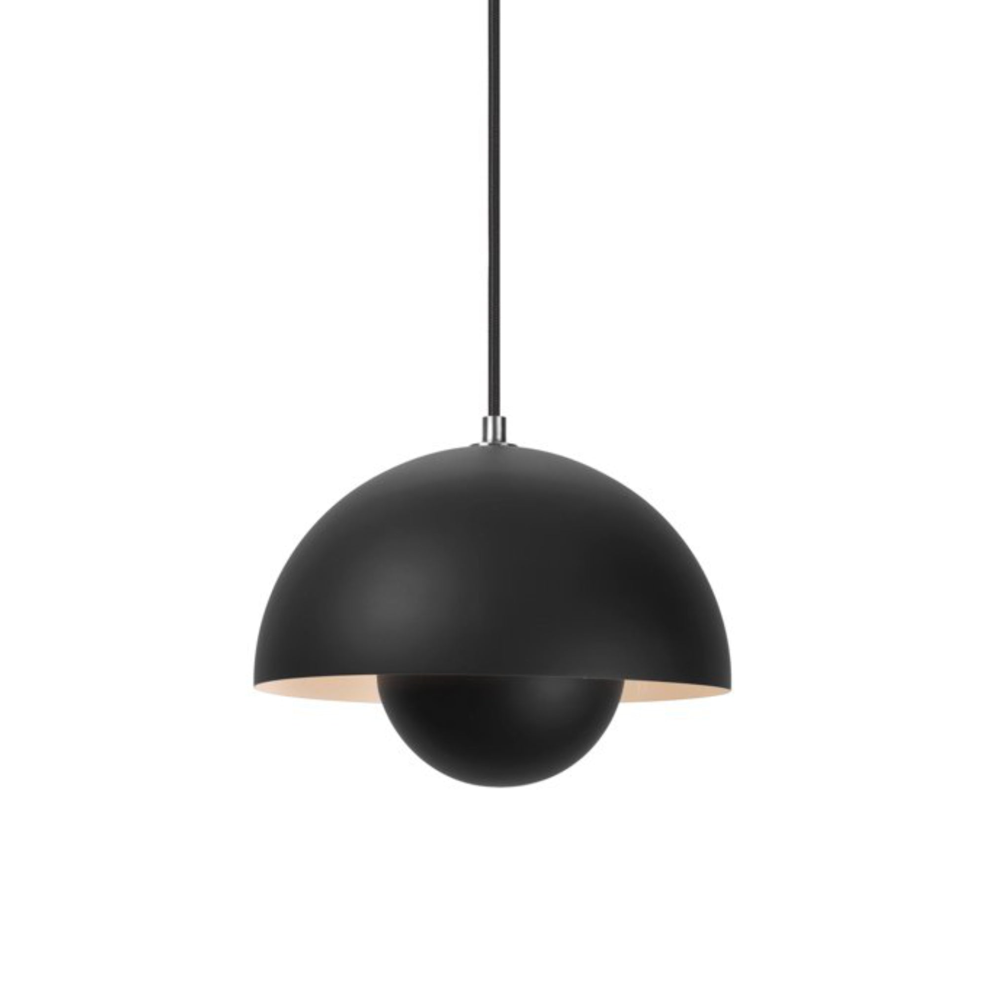 Flowerpot VP7 Pendant Lamp - Matt Black