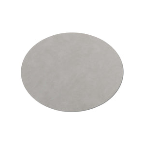 Table Mat Oval L Nupo Light Grey