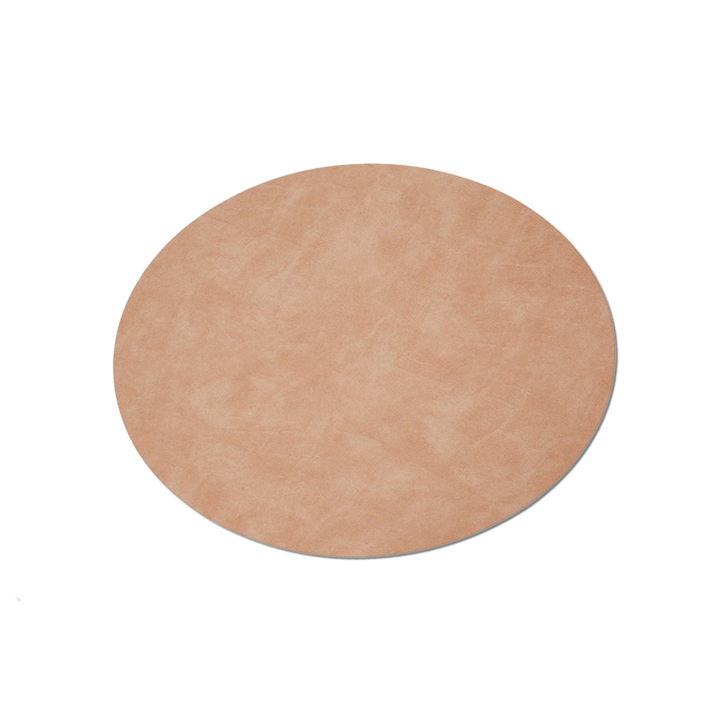 LINDDNA Table Mat Oval L Nupo Peach Designitch