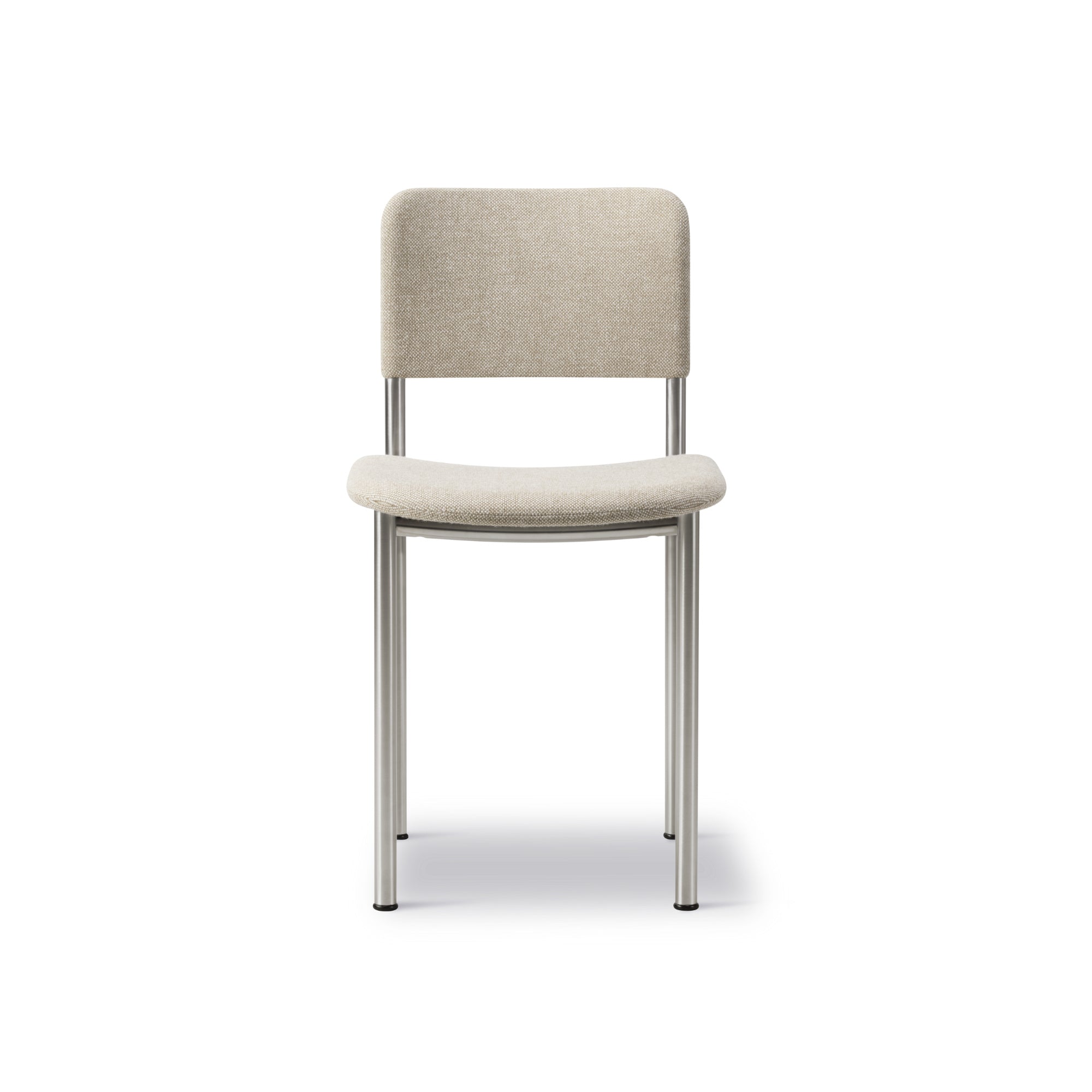 Plan 3414 Dining Chair - Chrome/Fabric 2 (Hallingdal 220)-2
