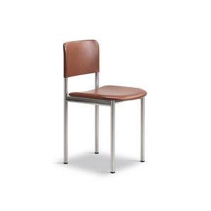 Plan 3414 Dining Chair - Chrome/Leather 3 (Max 92)