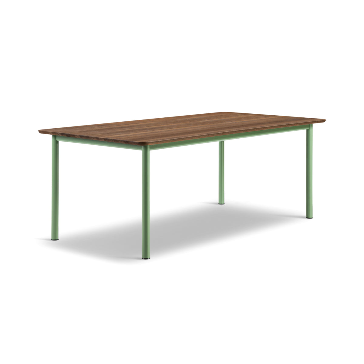 6631 Fredericia - Plan 6631 Dining Table - Modernist Green/Smoked Oak ...