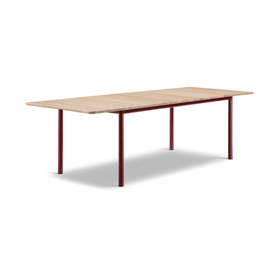 Plan 6632 Extendible Dining Table - Bordeaux/Oak Light Oil