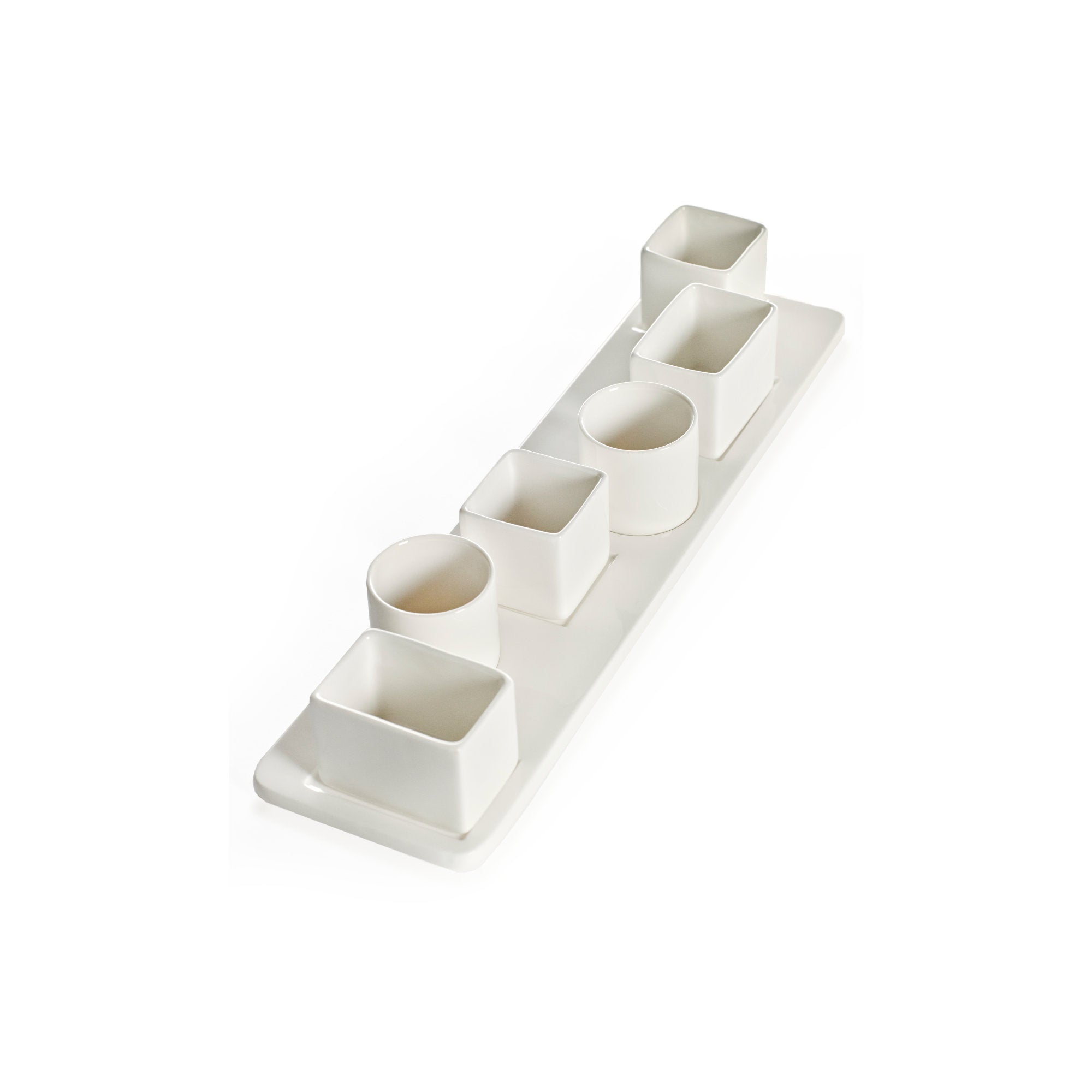 Fanny Oblong Plate - White