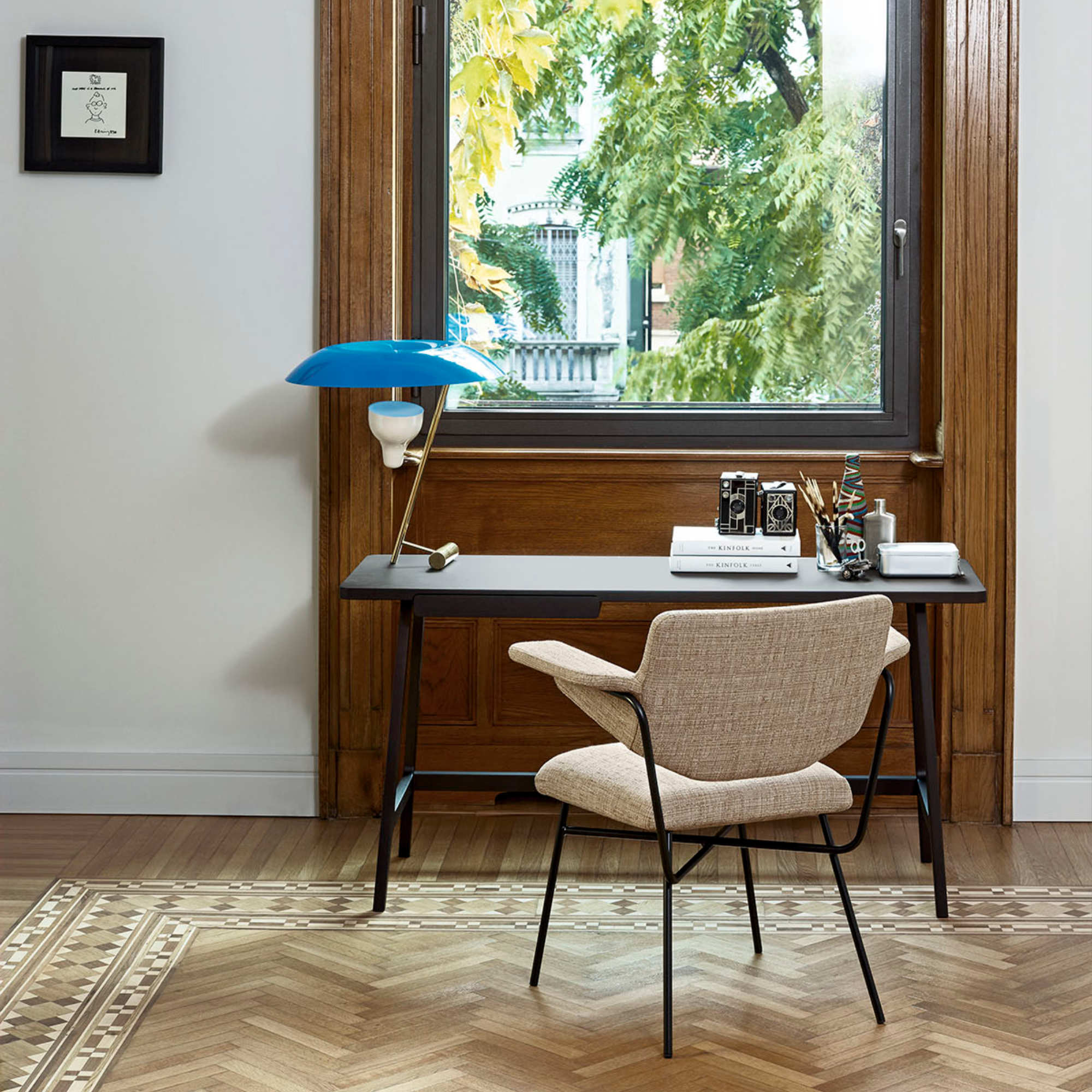 Ponti 12020 Desk - Oak-7