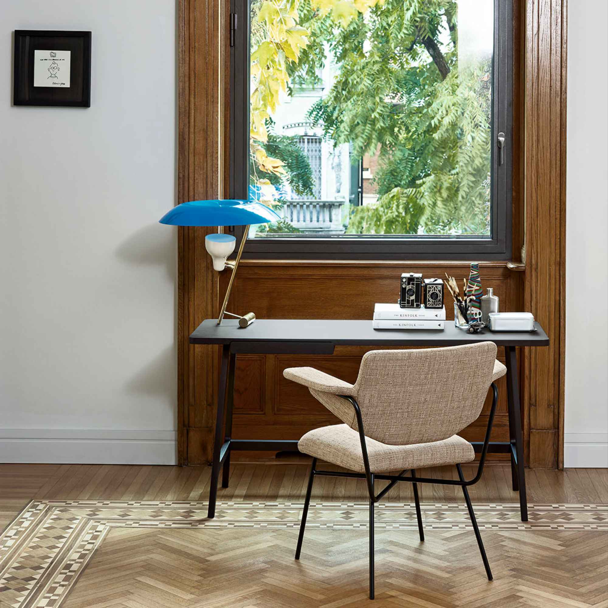 Ponti 12020 Desk - Wenge-5