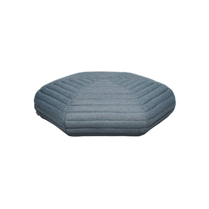 Poppy Low 95 Pouf - Fabric D (Synergy Turqouise LDS 58)