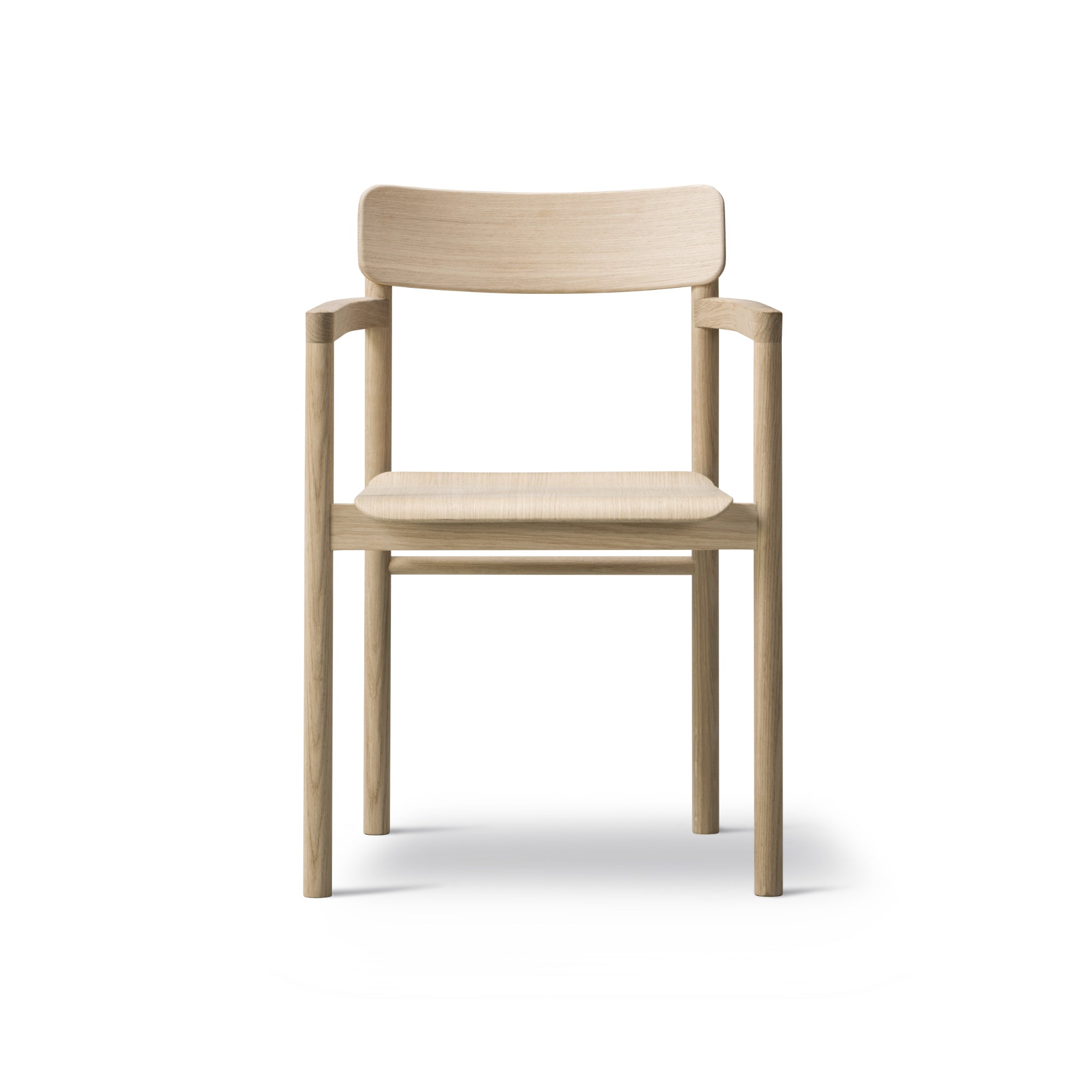 Post 3445 Armchair - Oak Light Oil-2