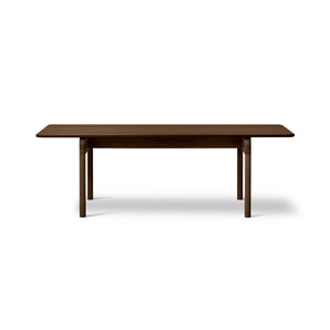 Post 6438 Dining Table - Smoked Oak