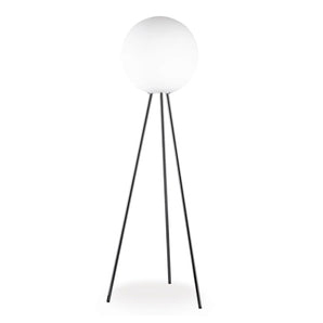 Prima Signora Floor Lamp - Chrome/White
