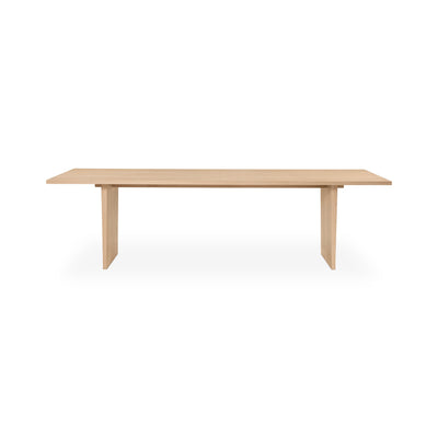 Private 10111679 Dining Table - Light Stained Veneer Oak