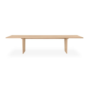 Private 10111684 Dining Table - Light Stained Veneer Oak