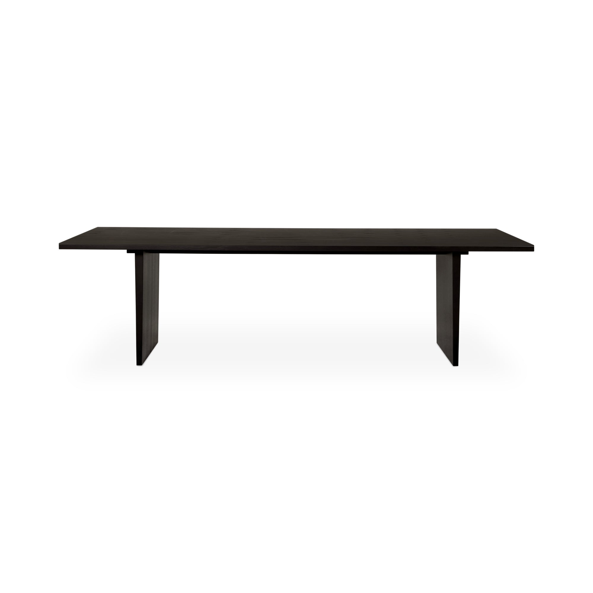 Private 10113069 Dining Table - Brown/Black Ash Veneer-1
