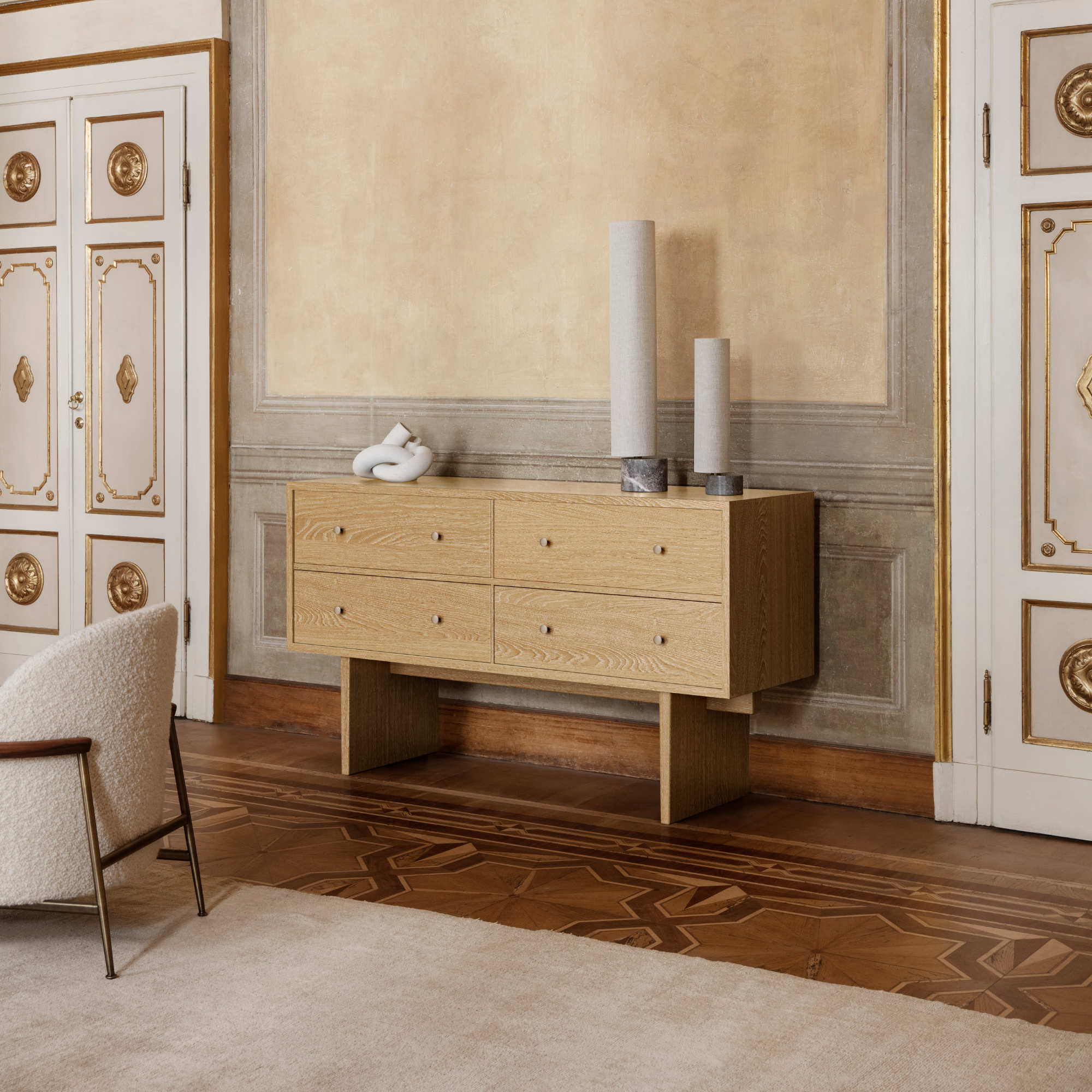 Private 10125083 Sideboard - Light Stained Oak Veneer