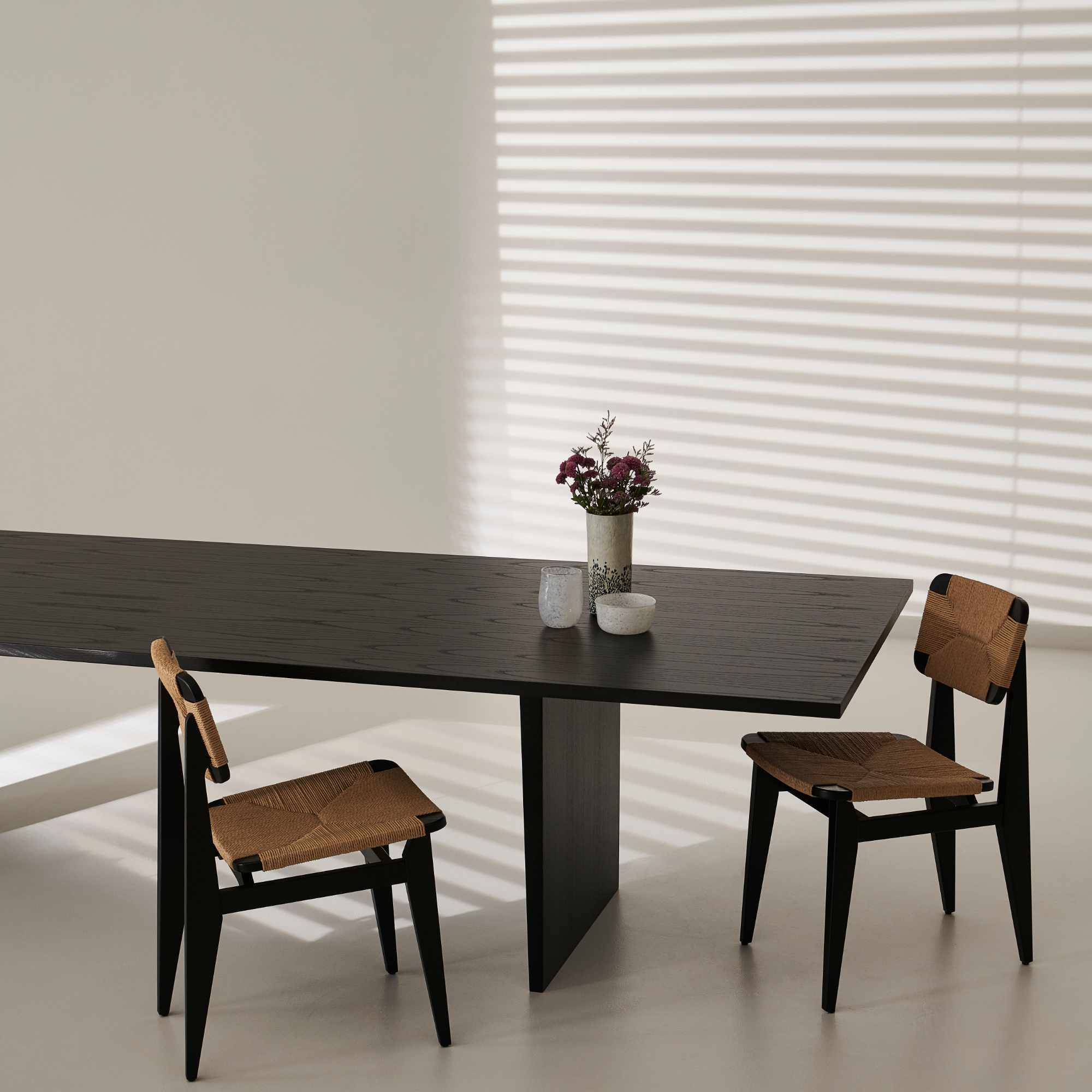 Private 10113069 Dining Table - Brown/Black Ash Veneer-3