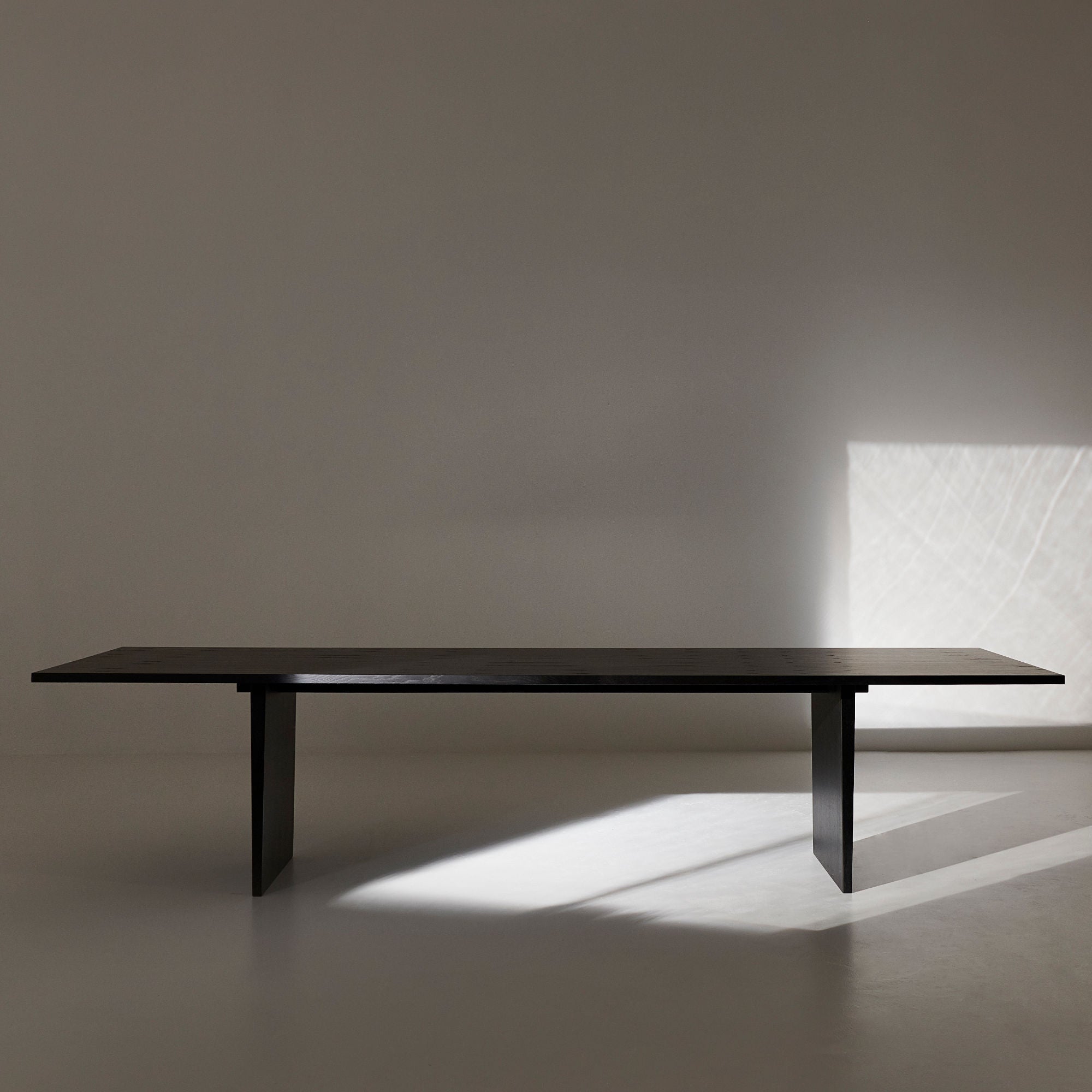 Private 10111685 Dining Table - Brown/Black Ash Veneer-4