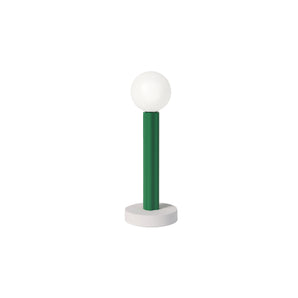 مصباح طاولة Profiles D01 - أبيض/أخضر كثيف