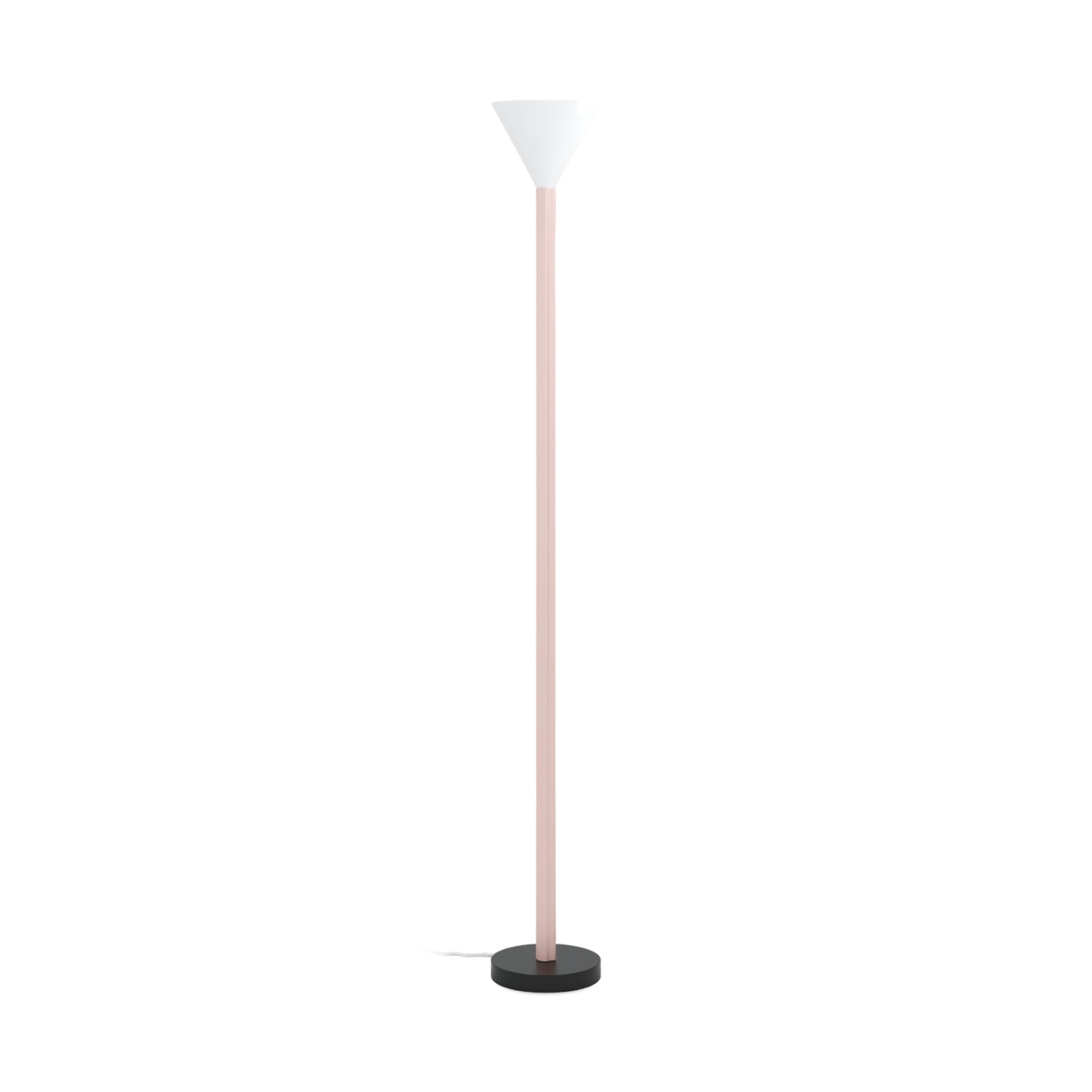 Profiles F02 Floor Lamp - Black/White/Pink