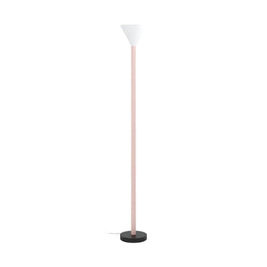 Profiles F02 Floor Lamp - Black/White/Pink
