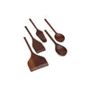 Pure Kitchen Utensils - Dark Brown (Set 5)