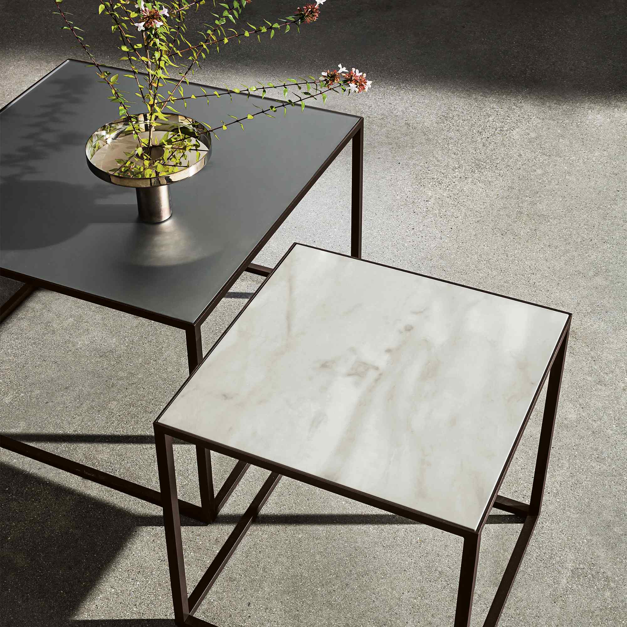 Quadro P4006 Side Table - BR/CL-4