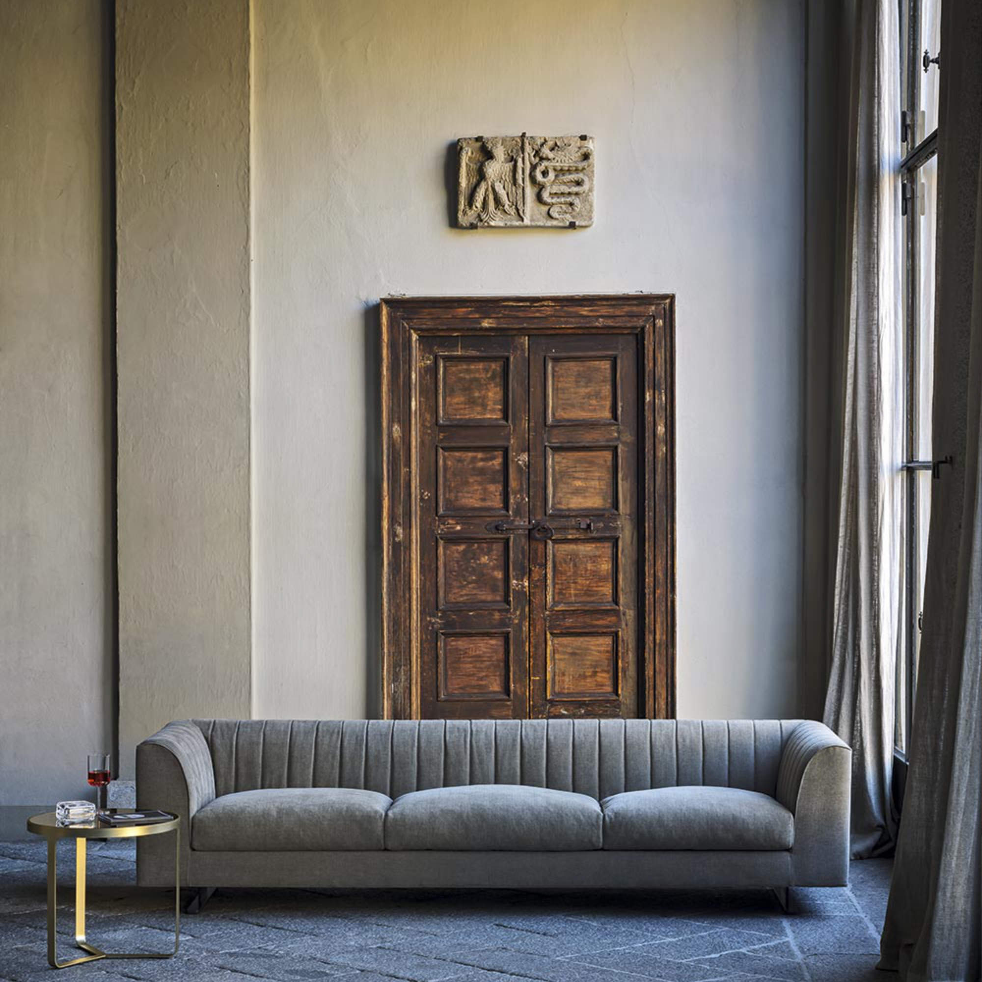 Quilt 260 Sofa - Fabric L (Lars 01)-2