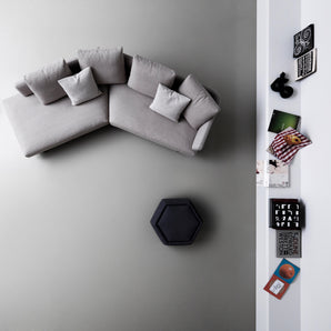 Quinta Strada QUI1 Comp Sofa - Fabric Extra (Kami 1261 31)