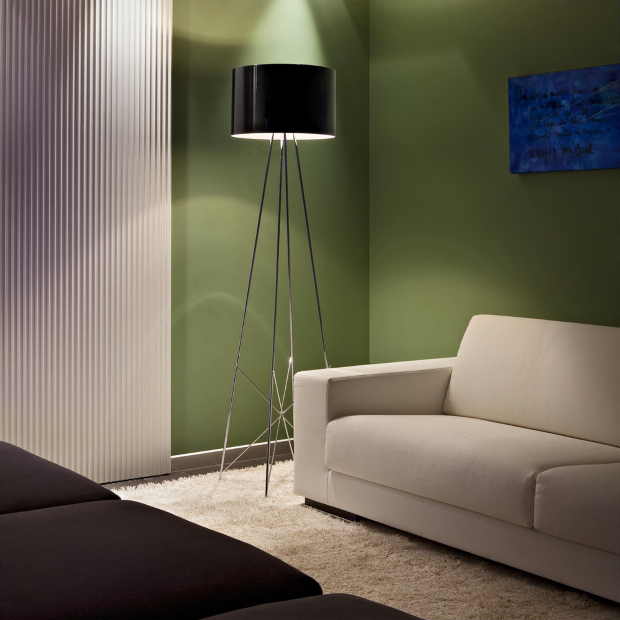 Ray F2 Floor Lamp - Black-3