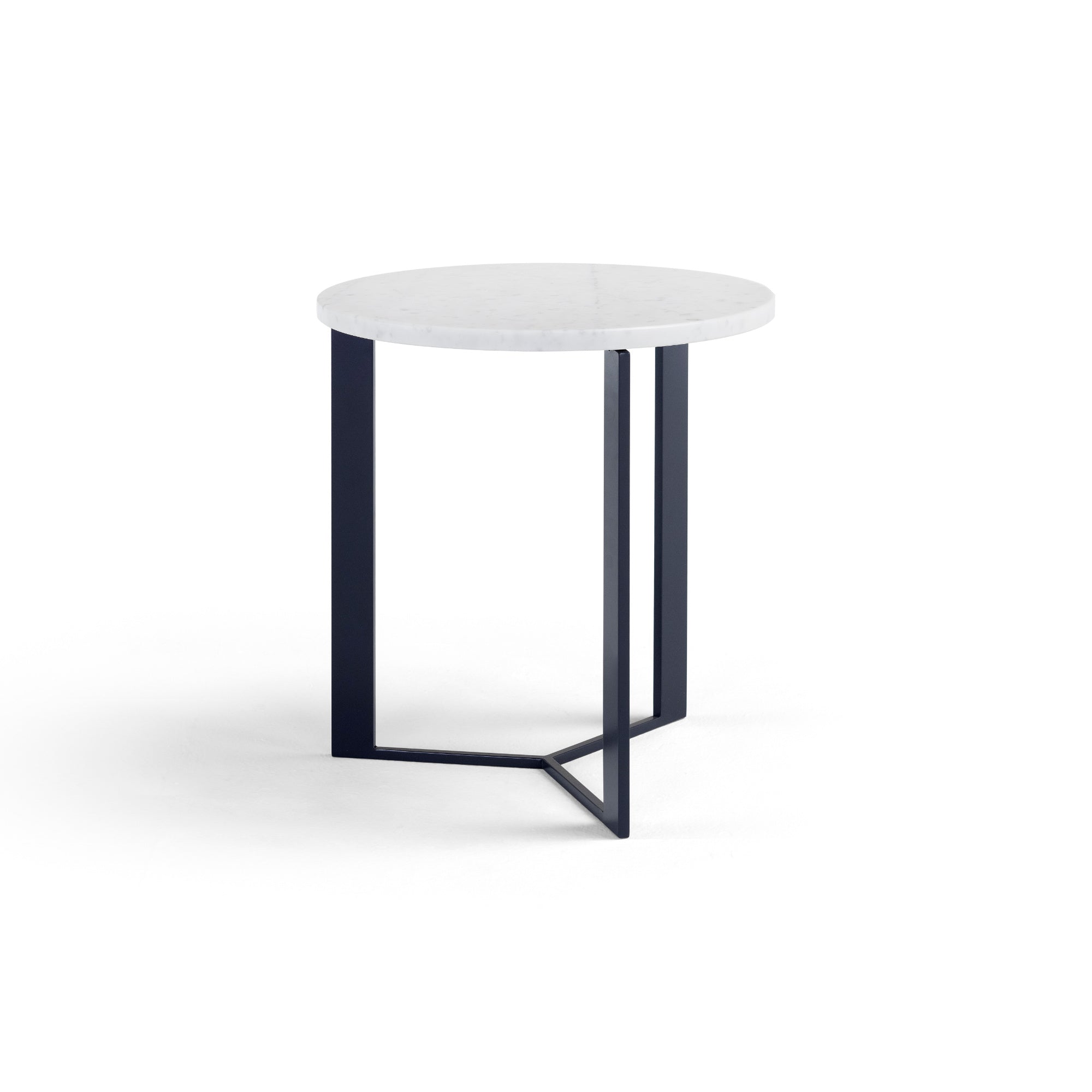 Range T512 Side Table - Carrara Marble-1