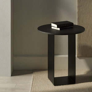 Reflex 54R Side Table - Black/Sate Compact