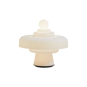 مصباح طاولة ريجينا - أبيض