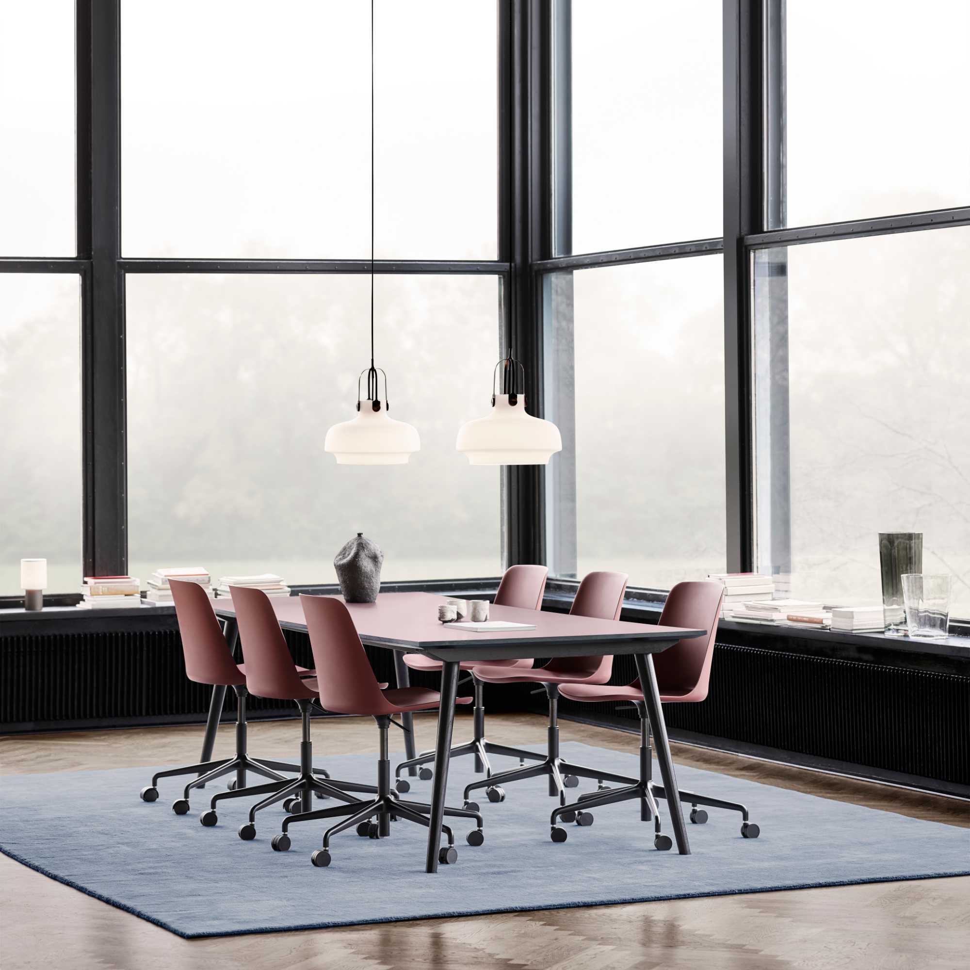 Rely HW28 Chair - Red Brown